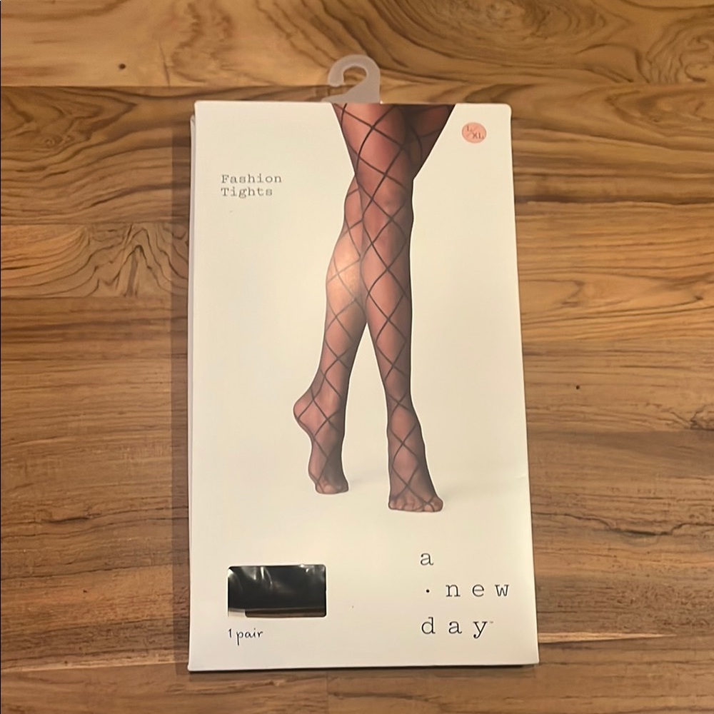 A New Day Fashion Tights - Black